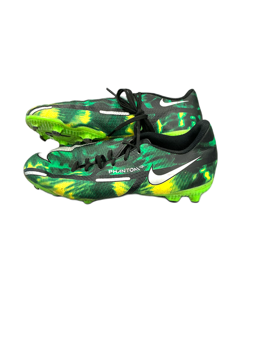 Vist Large View of Product Image Which is Used Nike PHANTOM Soccer Cleats Green Junior 05