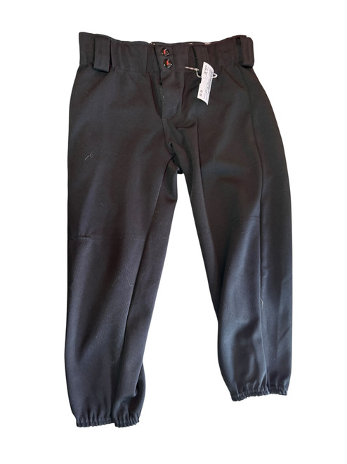 Vist Large View of Product Image Which is Used Augusta CLOSED BOTTOM BB/SB Pant Girls Black MD