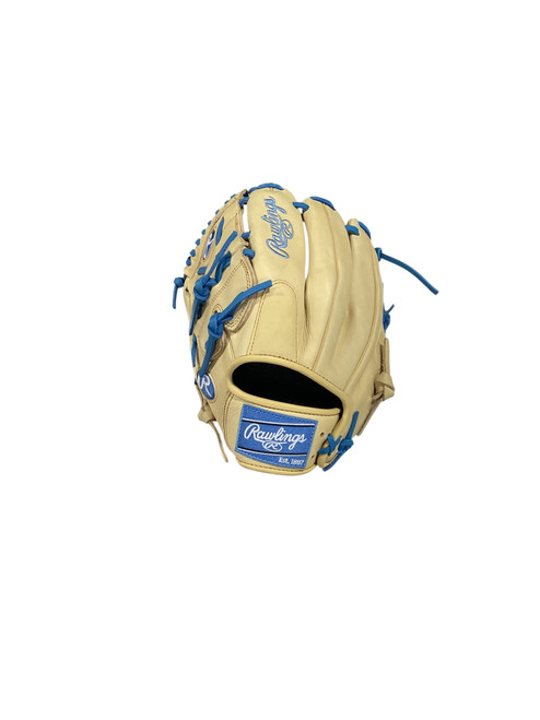 Vist Large View of Product Image Which is Used Rawlings GG ELITE BB/SB Glove RH Throw Tan 12"