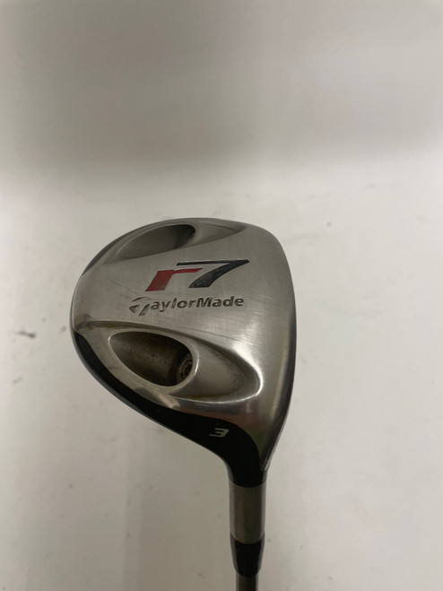 Vist Large View of Product Image Which is Used Taylormade R7 Mens Fairway Wood RH 3 Wood