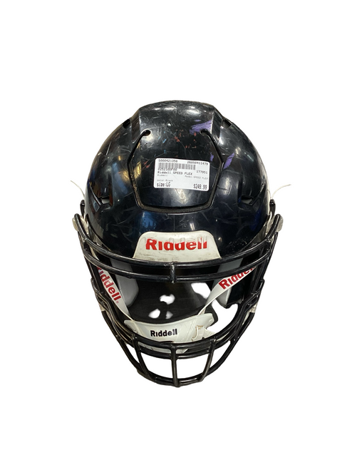 Vist Large View of Product Image Which is Used Riddell SPEED FLEX FB Helmet Black LG