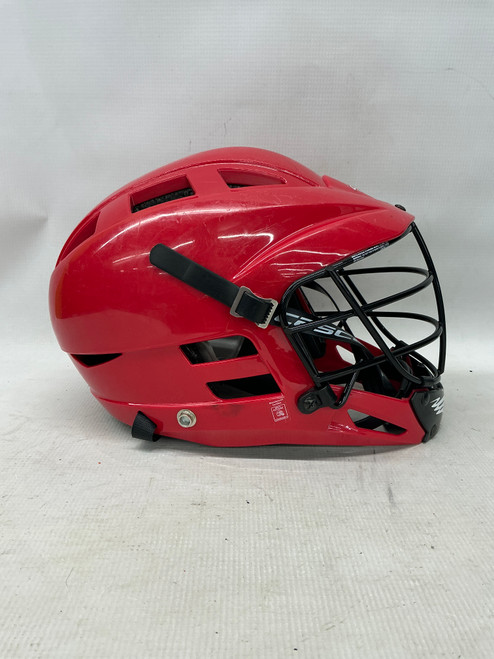 Vist Large View of Product Image Which is Used Cascade CS YOUTH Lacrosse Helmet Red MD