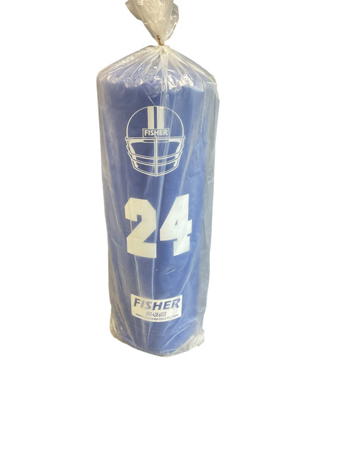 Vist Large View of Product Image Which is Used Fisher STAND-UP TACKLING DUMMY FB Tackling Dummy Royal Blue