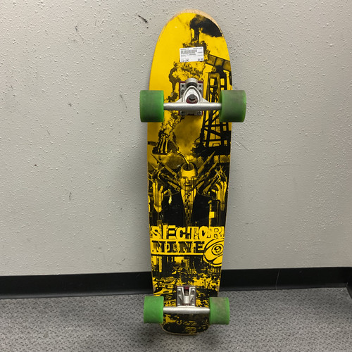 Vist Large View of Product Image Which is Used Sector 9 LONGBOARD Longboard Yellow Long