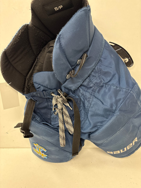 Vist Large View of Product Image Which is Used Bauer NEXUS WMHA Junior Pant Navy Blue SM