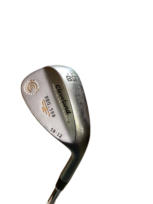Vist Large View of Product Image Which is Used Cleveland REG 588 Golf Wedge Mens RH 58 Degree