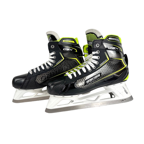Vist Large View of Product Image Which is Used Bauer GSX Goalie Skates Senior 11D