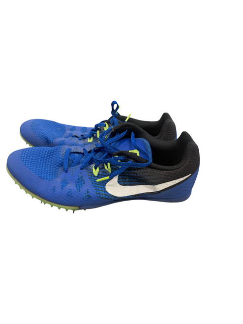 Vist Large View of Product Image Which is Used Nike Track & Field Cleats Adult Royal Blue Senior 9.5