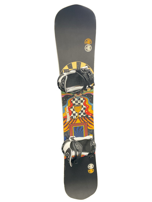 Vist Large View of Product Image Which is Used Never Summer HEELSIDE WSL 148 240087 Mens Board/Bindings Black 156 cm
