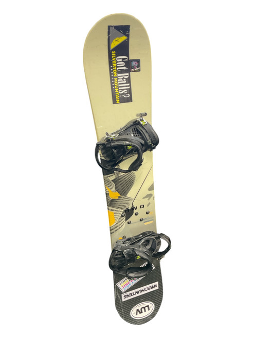 Vist Large View of Product Image Which is Used M3 LAUNCH - FULL WOOD CORE Mens Board/Bindings Grey 158 cm