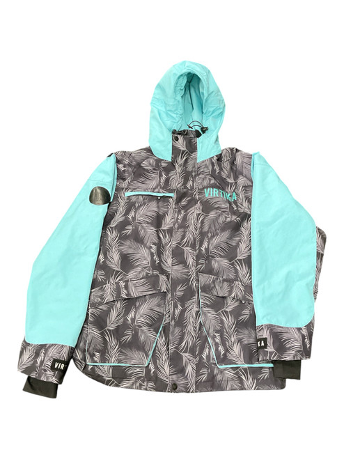 Vist Large View of Product Image Which is Used Outerwear Heavy Jacket W Teal LG