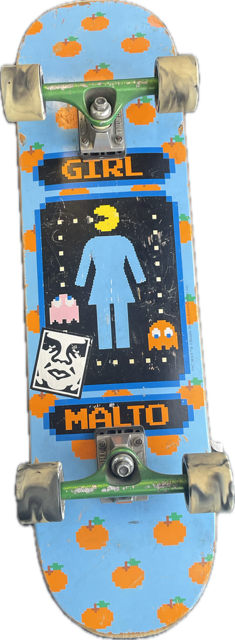 Vist Large View of Product Image Which is Used Girl MALTO Complete Skateboard Royal Blue 8 1/4"