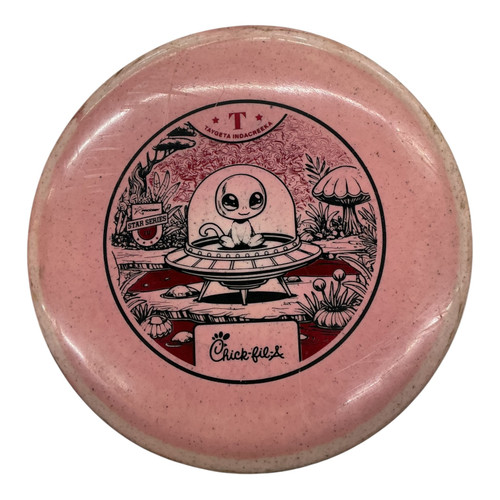 Vist Large View of Product Image Which is Used Prodigy Disc M4 Disc Golf Mid Range Pink 180g