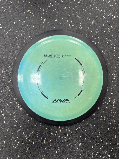 Vist Large View of Product Image Which is Used MVP NEUTRON RELATIVITY Disc Golf Driver Green