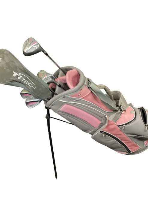 Vist Large View of Product Image Which is Used TiTech X GEN 2 COMPLETE LADIES SET Womens Package Set RH Pink 10 Piece