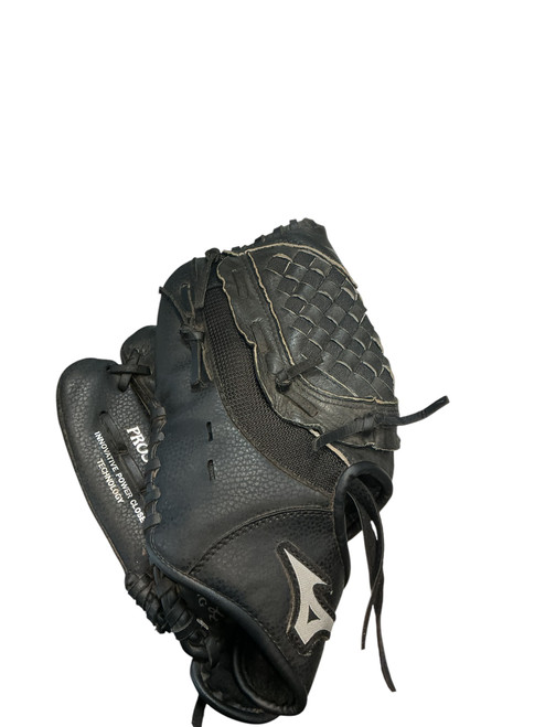 Vist Large View of Product Image Which is Used Mizuno POWER CLOSE BB/SB Glove LH Throw Black 10 1/2"