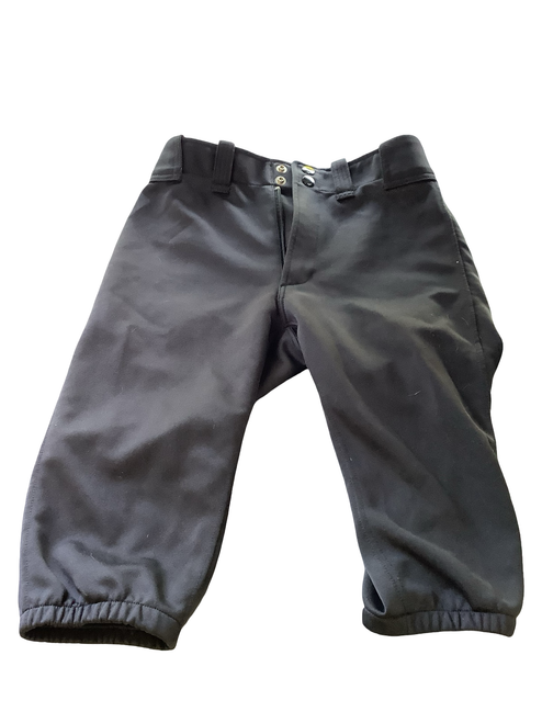 Vist Large View of Product Image Which is Used Mizuno BASEBALL PANTS BB/SB Pant Boys Black LG