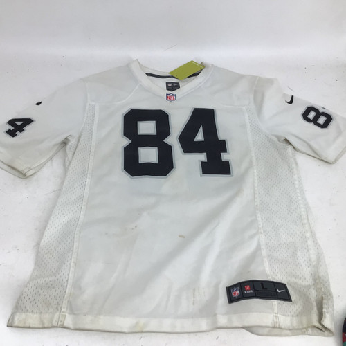 Vist Large View of Product Image Which is Used Nike 84 BROWN RAIDERS SR LG NFL JERSEY S.S. Spirit Wear M LG