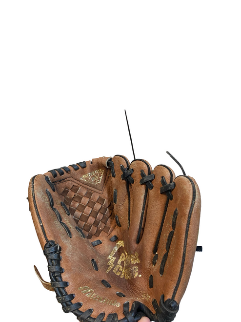 Vist Large View of Product Image Which is Used Mizuno MAX FLEX BB/SB Glove T-ball Brown 10"