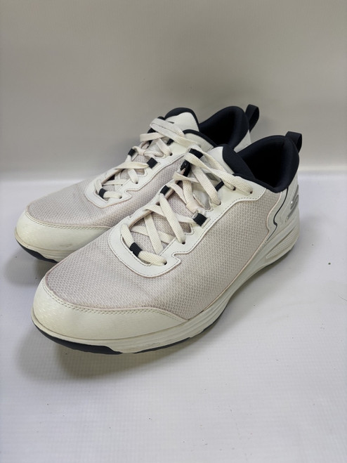 Vist Large View of Product Image Which is Used Sketchers Mens Golf Shoes White Senior 9.5
