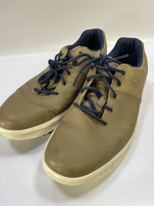 Vist Large View of Product Image Which is Used Foot Joy Mens Golf Shoes Brown Senior 9