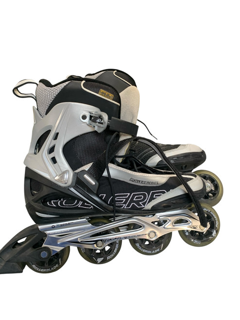 Vist Large View of Product Image Which is Used Rollerblade SPARK PRO 12 Senior Rec Fitness Skates Black Senior 12