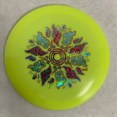 Vist Large View of Product Image Which is Used Gateway HYPER DIAMOND APACHE Disc Golf Driver Yellow 174g
