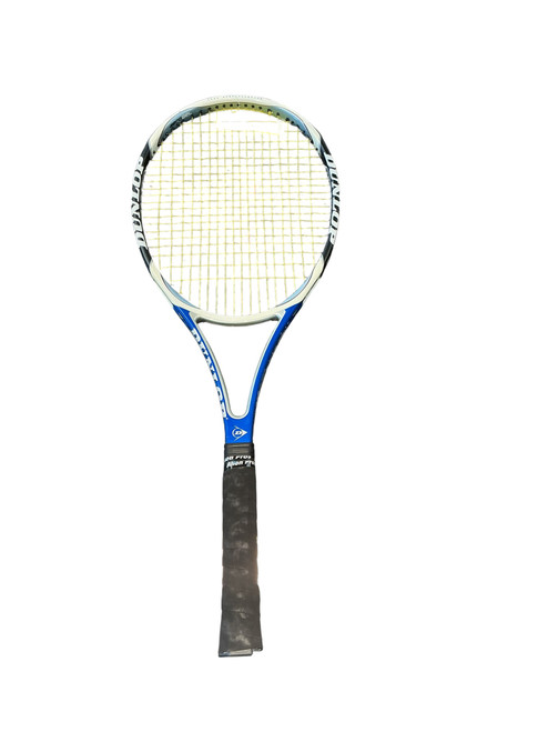 Vist Large View of Product Image Which is Used Dunlop AERO GEL 2 HUNDRED Adult Tennis Racquet Navy Blue 4 3/8"