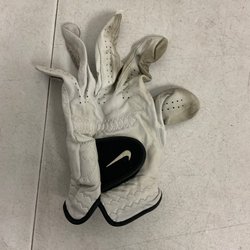 Vist Large View of Product Image Which is Used Nike Jr Golf Glove White XL