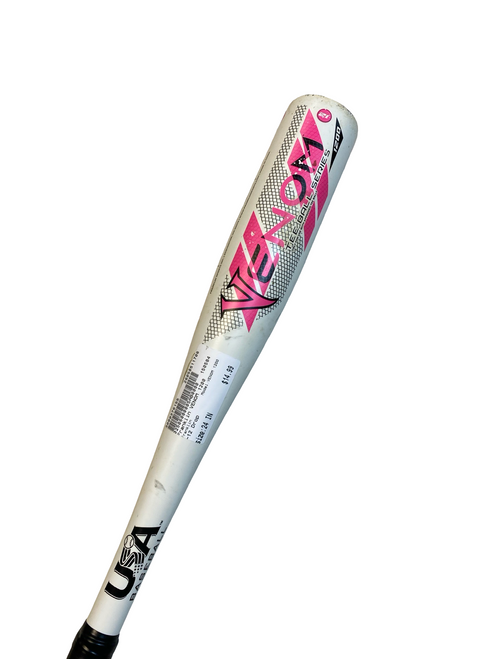 Vist Large View of Product Image Which is Used Franklin VENOM 1200 BB/SB T-Ball Bat 24"