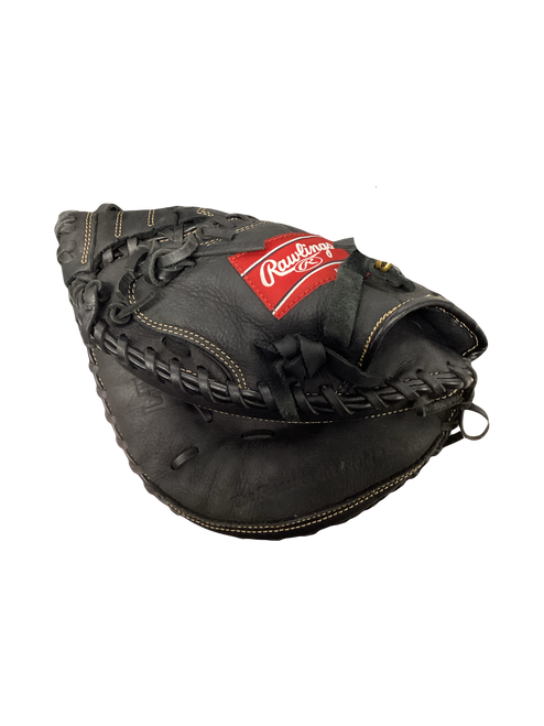Vist Large View of Product Image Which is Used Rawlings RENEGADE BB/SB Catchers LH Throw Black 31 1/2"