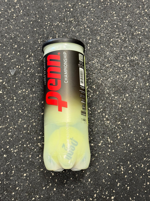 Vist Large View of Product Image Which is Used Penn CHAMPIONSHIP NEW 3 PACK 3-ball Tennis Canister