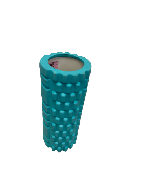 Vist Large View of Product Image Which is Used Exercise Grid Foam Roller Carolina Blue 13"
