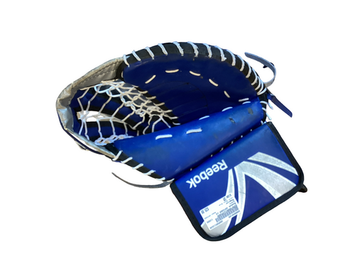 Vist Large View of Product Image Which is Used Reebok CATCHER LH Street Goalie Catcher Sr Royal Blue SM