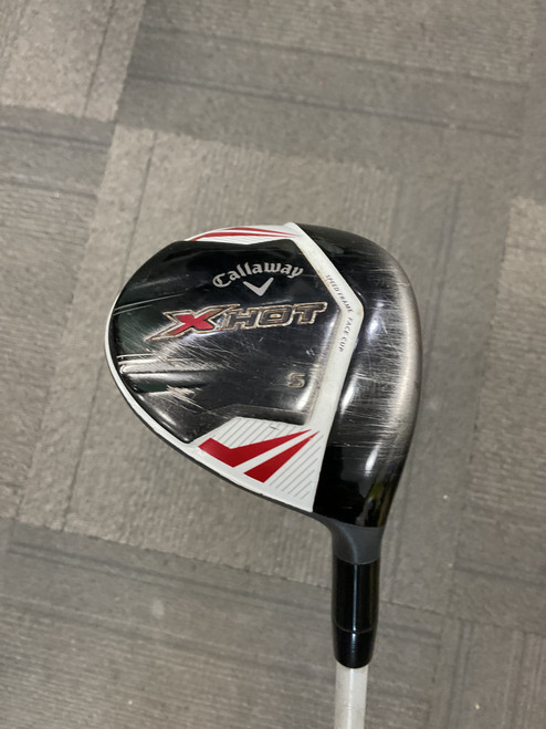 Vist Large View of Product Image Which is Used Callaway X HOT Mens Fairway Wood RH 5 Wood
