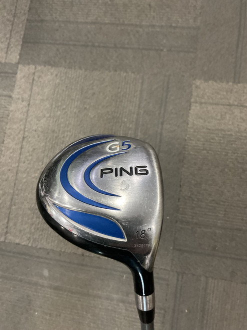 Vist Large View of Product Image Which is Used Ping G5 Mens Fairway Wood RH 5 Wood
