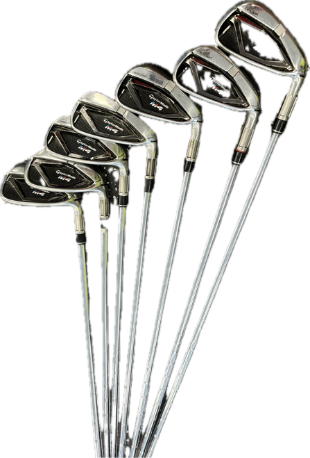 Vist Large View of Product Image Which is Used Taylormade M4 Mens Iron Set RH 4I-PW