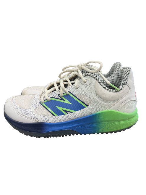 Vist Large View of Product Image Which is Used New Balance LABWORK BB/SB Cleats White Senior 6.5