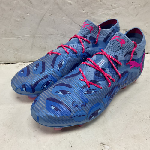 Vist Large View of Product Image Which is Used Puma x Kidsuper Future 8 108434-01 Soccer Cleats Royal Blue Senior 9