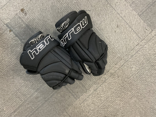 Vist Large View of Product Image Which is Used Harrow PRO 300 Senior Gloves Black 15"