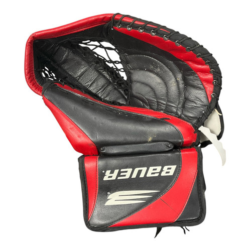 Vist Large View of Product Image Which is Used Bauer SUPREME PRO Senior Goalie Catcher Red