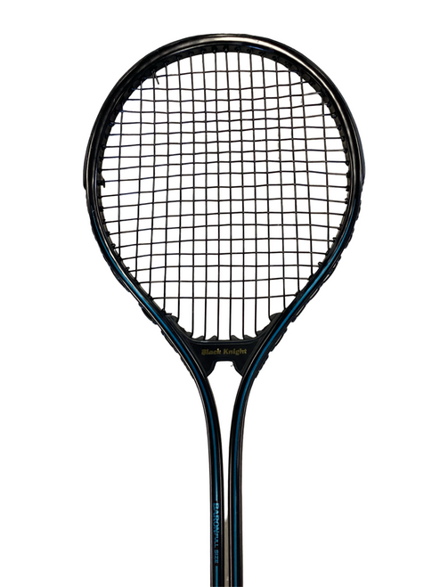 Vist Large View of Product Image Which is Used BLACK KNIGHT BARON 7025 Adult Squash Racquet Black 4 5/8"