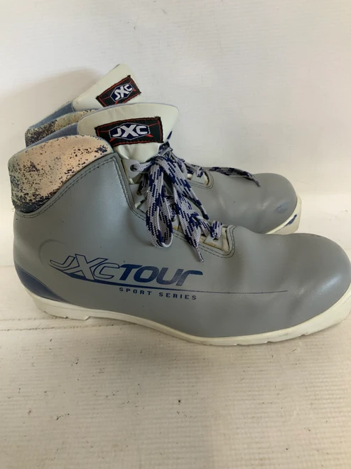 Vist Large View of Product Image Which is Used JXC TOUR SPORTS SERIES Womens NNN XC Ski Boots Grey M 09.5 / W 09.5-10