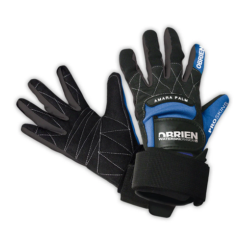Vist Large View of Product Image Which is New O'Brien Full Pro Skin Waterski Gloves- Size SM