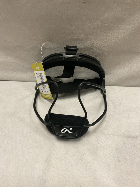 Vist Large View of Product Image Which is Used Rawlings FIELDERS MASK BB/SB Fielders Mask Black One Size