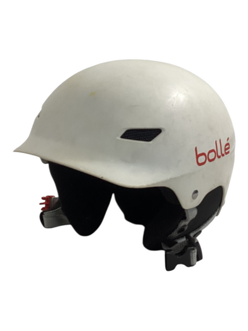 Vist Large View of Product Image Which is Used Bolle Snowsport Helmet Youth White SM