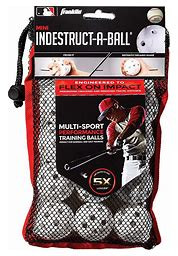 Vist Large View of Product Image Which is Indestruct-A-Ball, baseball training ball, whiffle ball