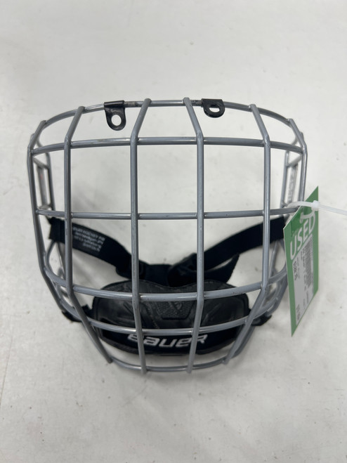 Vist Large View of Product Image Which is Used Bauer I Hockey Wire Mask Silver XS