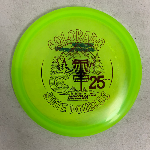 Vist Large View of Product Image Which is Used Innova CHAMPION LEOPARD Disc Golf Driver Green 175g