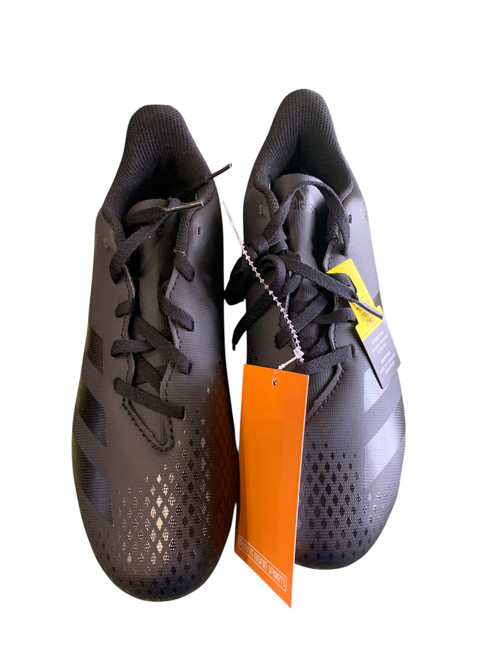 Vist Large View of Product Image Which is Used Adidas Soccer Cleats Black Junior 01